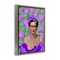 Stupell Industries Floral Reverie Frida Floating Frame, design by Lynnda Rakos